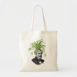 Spider Plant Head Tote Bag