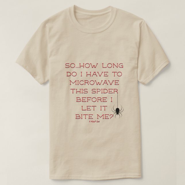 Spider Powers? - A MisterP Shirt (Design Front)