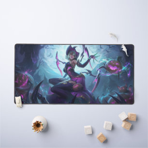 Spider Queen Gaming Desk Mat Dark Magic Desk Mat