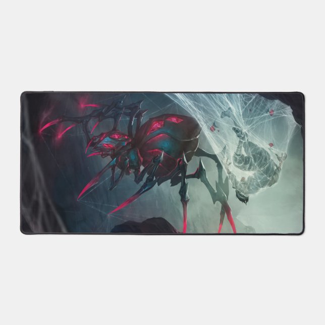Spider Queen Gaming Desk Mat | Dark Magic Desk Mat (Front)