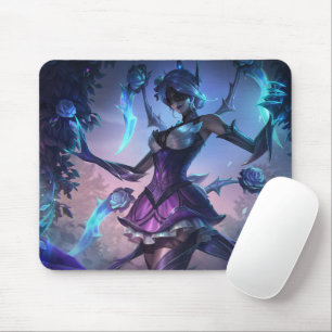 Spider Queen Gaming Mousepad Gothic Theme Design