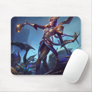 Spider Queen Gaming Mousepad Gothic Theme Design
