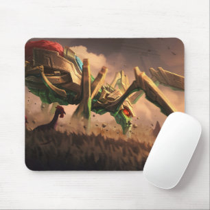 Spider Queen Gaming Mousepad Gothic Theme Design