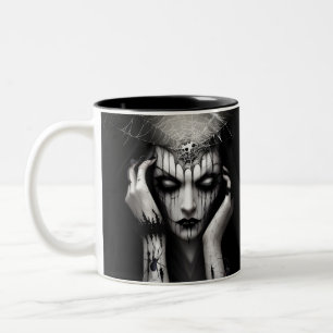 Spider Queen Two-Tone Coffee Mug