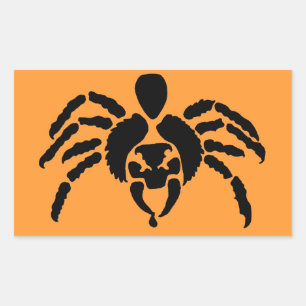 Spider Rectangular Sticker