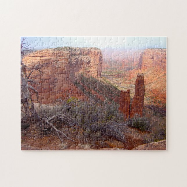 Spider Rock Canyon De Chelly Arizona. Jigsaw Puzzle (Horizontal)