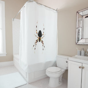 Spider sccna shower curtain
