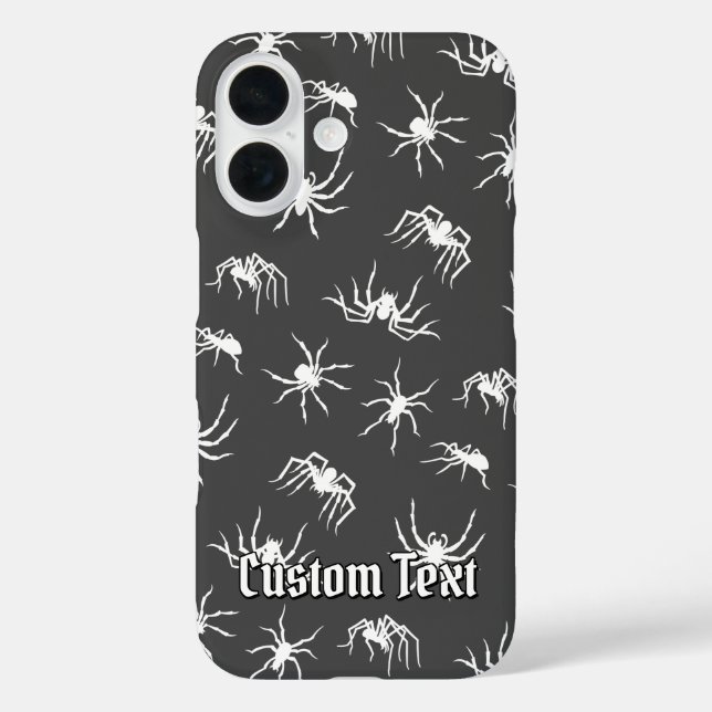 Spider Silhouettes Pattern Case-Mate iPhone Case (Back)