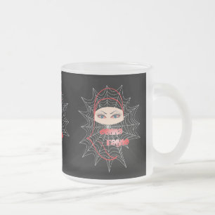 Spider / Spiderwoman / donna ragno Tasse Frosted Glass Coffee Mug