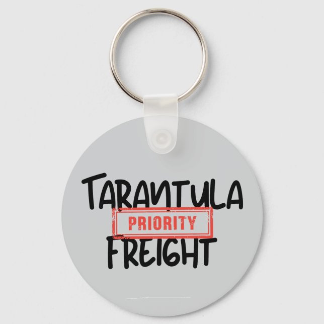   Spider Spirit – Bold Nature-Inspired Design Key Ring (Front)