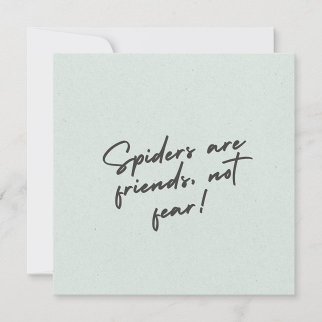 Spider Spirit – Bold Nature-Inspired Design Watch Card (Front)