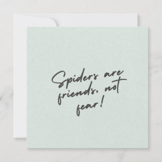 Spider Spirit – Bold Nature-Inspired Design Watch Card