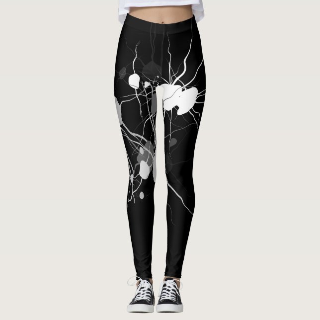 Spider Splatter Leggings (Front)