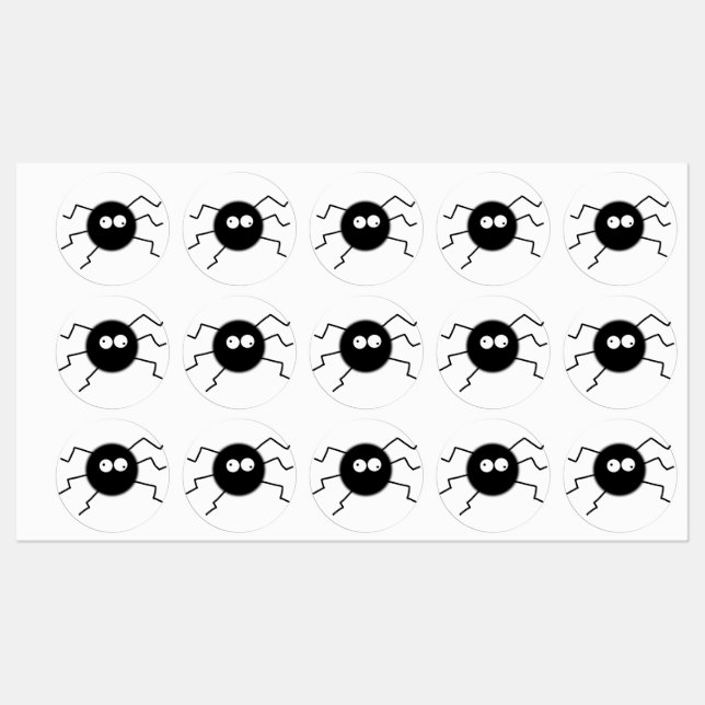 Spider Stickers (Sheet)