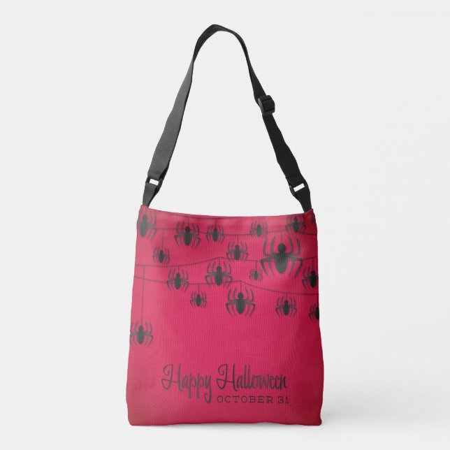 Spider string crossbody bag (Back)