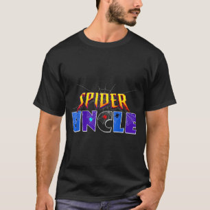 Spider Uncle Design Fathers Day Matching Family T-Shirt