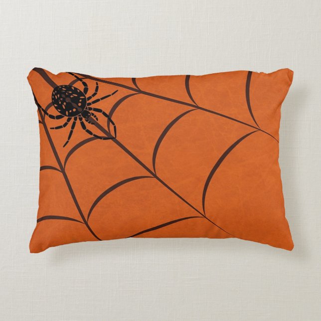 Spider Web Decorative Cushion (Front)