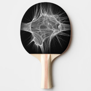 Spider Web Fractal Design Ping Pong Paddle