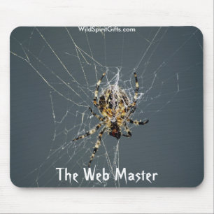 'Spider Web" gifts Mouse Mat