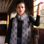 Spider Web Gothic Pattern Scarf<br><div class="desc">Elevate your style with this captivating scarf, adorned with an intricate spider web pattern that interlaces art with mystery. The subtle grey tones and geometric precision of the webs make a statement that's both edgy and sophisticated. Perfect for those who appreciate the beauty in nature's designs or wish to add...</div>