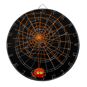 Spider Web Halloween  Dart Board