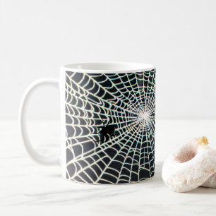 Spider Web Halloween Mug