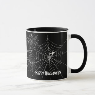 Spider Web Halloween Mug
