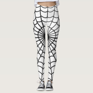 Spider Web Leggings, Halloween Costume Leggings