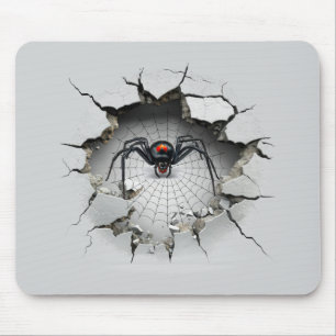 Spider Web  Mouse Mat