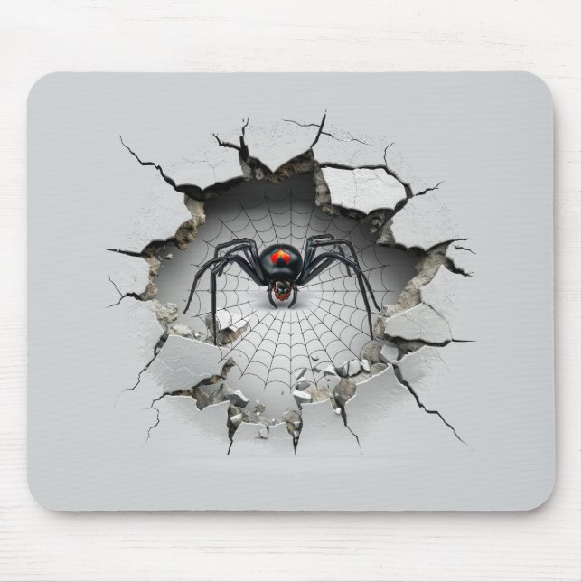 Spider Web  Mouse Mat (Front)