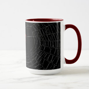 Spider web mug