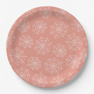 Spider Web paper plates 