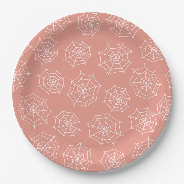 Spider Web paper plates  (Front)