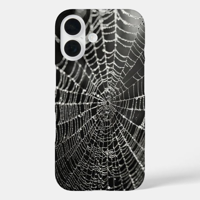 Spider Web Pattern Halloween Case-Mate iPhone Case (Back)