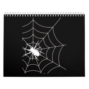 Spider Web Pregnancy Announcement Halloween Calendar