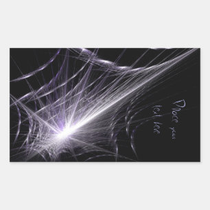 Spider Web Rectangular Sticker