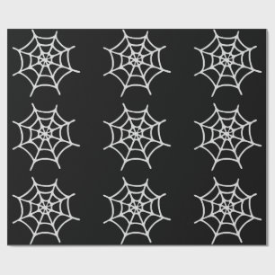 Spider Web Wrapping Paper