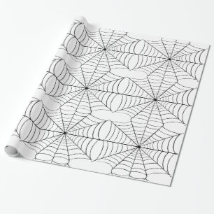 Spider Webs Wrapping Paper