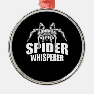 Spider Whisperer Halloween Tarantula Spider Gift Metal Tree Decoration