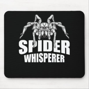 Spider Whisperer Halloween Tarantula Spider Gift Mouse Mat