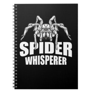 Spider Whisperer Halloween Tarantula Spider Gift Notebook