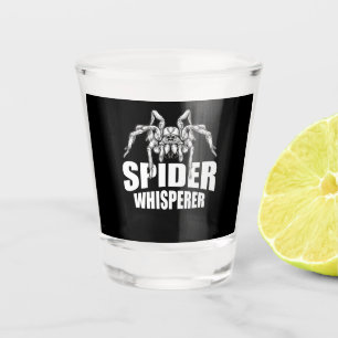 Spider Whisperer Halloween Tarantula Spider Gift Shot Glass