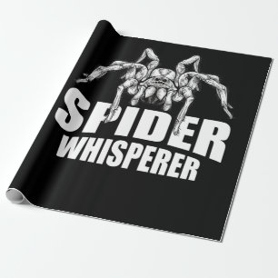 Spider Whisperer Halloween Tarantula Spider Gift Wrapping Paper