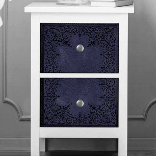 Spider Witch   Dusty Purple Spiderweb Flourish Tissue Paper