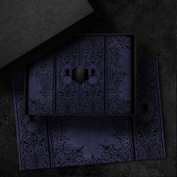 Spider Witch | Dusty Purple Spiderweb Flourish