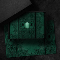 Spider Witch | Emerald Green Spiderweb Flourish