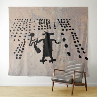 spider woman and coyote tapestry