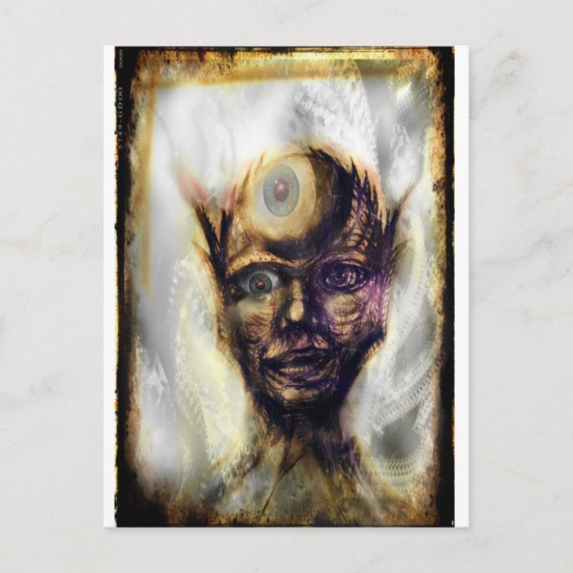 Spiderface Postcard (Front)