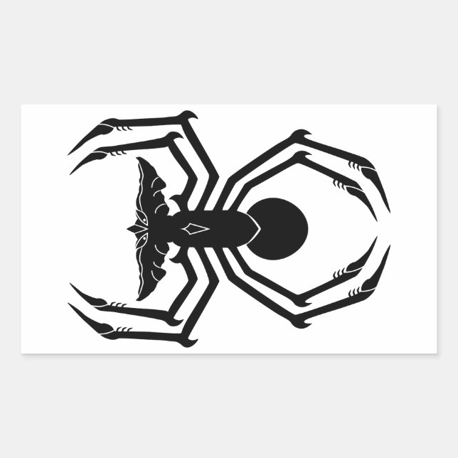 SpiderGremlin Rectangular Sticker (Front)
