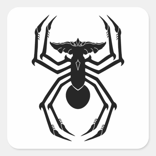 SpiderGremlin Square Sticker (Front)